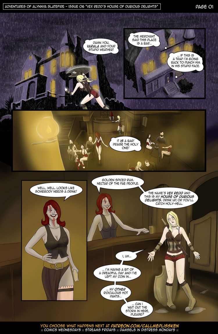 Alynnya Slatefire – Issue 06 – Page 01