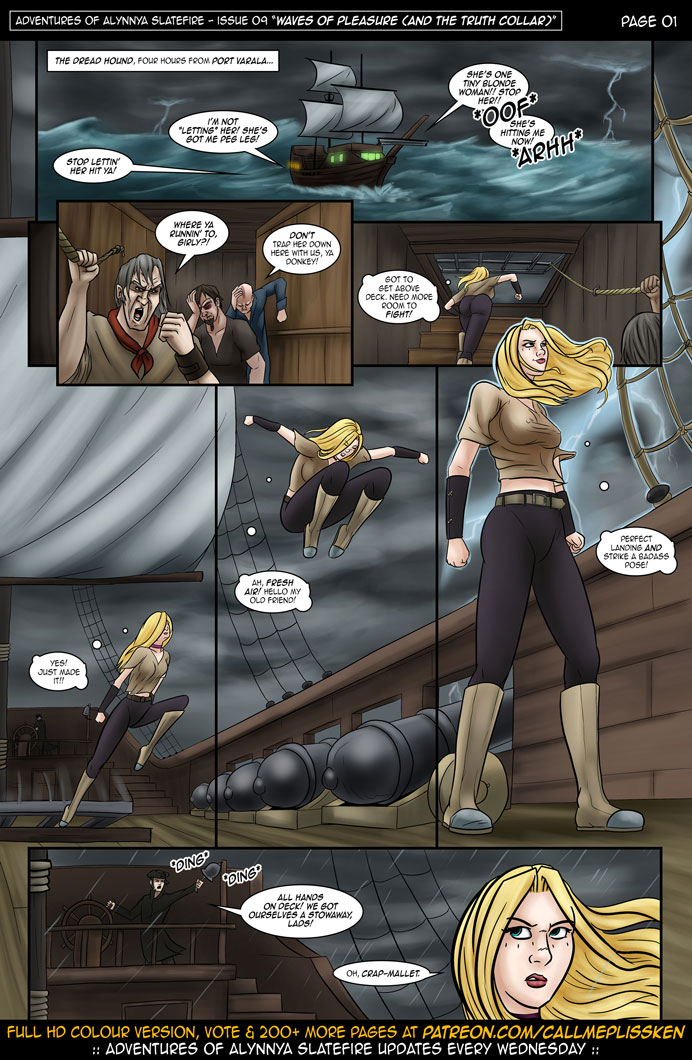 Alynnya Slatefire – Issue 09 – Page 01