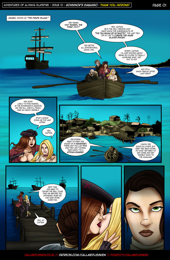 Alynnya Slatefire – Issue 10 – Page 01